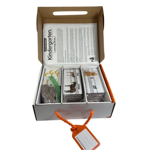 Lets Get Ready! Learning Library Kindergarten Educational Game Set Complete - Picture 2 of 7